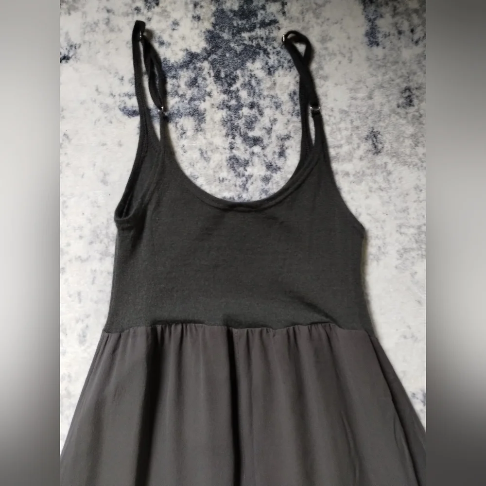 Silk Cashmere Gray Women's Dress 1 - Picture 5 of 5